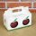Box mit 2 roten Bio-Äpfeln / Herzapfelhof Box / Bleib gesund
