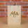 Holz Klemmbrett mit Branding Moin / 240x160x3mm